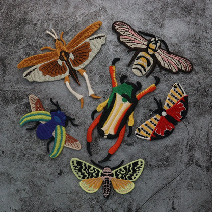 Butterfly Ladybug Patch Sewing on Applique Patches Badges for Clothes
