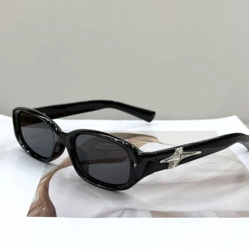 Women Men Y2K Stars Luxury Brand Desinger Sun Glasses Punk Shades Outdoor Travel Sports Eyeglasses