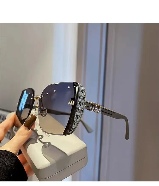 Women Vintage Driving Square Sunglasses Eyeglasses