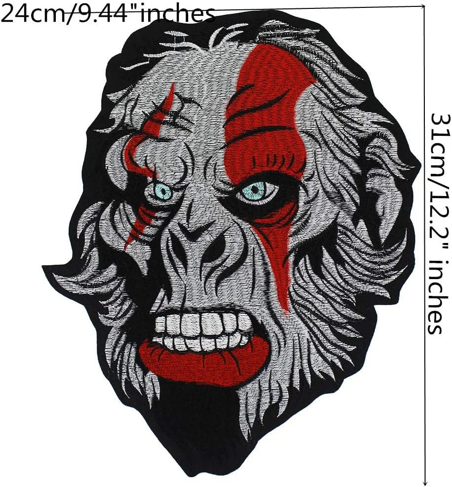 Brother Hoods of Bikers Gorilla biker Patch Appliques Iron on Patches Badge Clothes Sewing