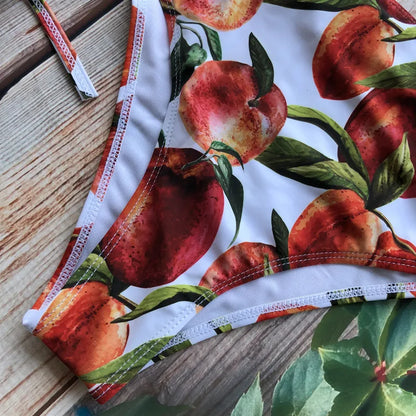 Women Swimsuit High Waist Bandage Sport Swimwear Bikini Push Up Beachwear Bathing Suit
