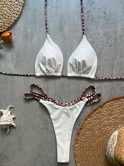 Woman Swimsuit Sexy Push Up Bikini Brazilian Bathing Beachwear Two-Piece Suit