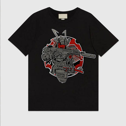 Military Arms Chapter Embroidery Samurai Sword Japanese Cultural Patch Appliques Iron on Patches Badge Clothes Sewing