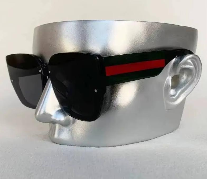 Men Women Mix Color Retro Designer Concave Shape UV400 Eyewear Sunglasses