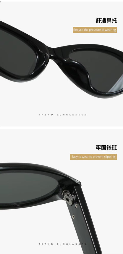 Women Designer Men Women Oversized Vintage Punk Shades Driving Glasses