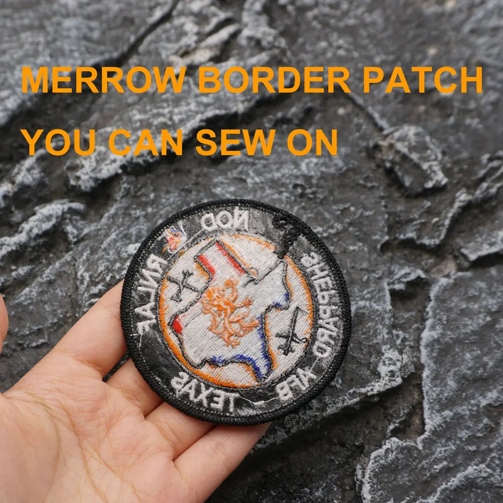 Euro-NATO Joint Jet Pilot Training Royal Netherlands Air Force Embroidered Patch Iron-On Sewing Clothes Patches Applique