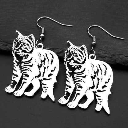 Kawaii Ragdoll Lovely Pet Kitty Cat Women Men Stainless Steel Gold Silver Color Chain Pendant Necklace