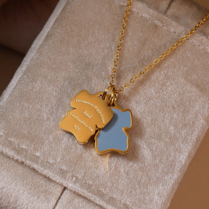 Elephant Stainless Steel Plated 18K Gold Women's Designer Pendant Necklace