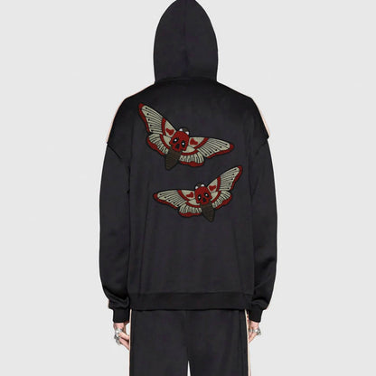 Animal Embroidered Red Butterfly Patch Appliques Iron on Patches Badge Clothes Sewing