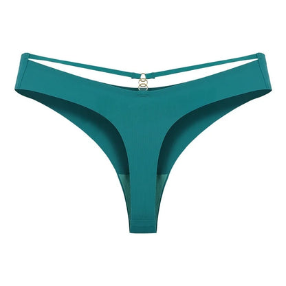 Women Hollow Out G-String Briefs Thong Lace Underwear Thin Low Waist Panties