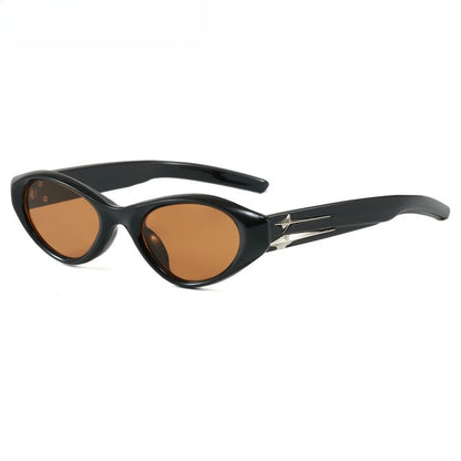 Women Y2k Cat Eye Designer Punk Eyeglasses Driving Eyewear Sunglasses