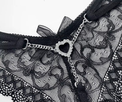 Women Letter Diamond Rhinestones G-String Briefs Underwear Low Waist Thong Panties