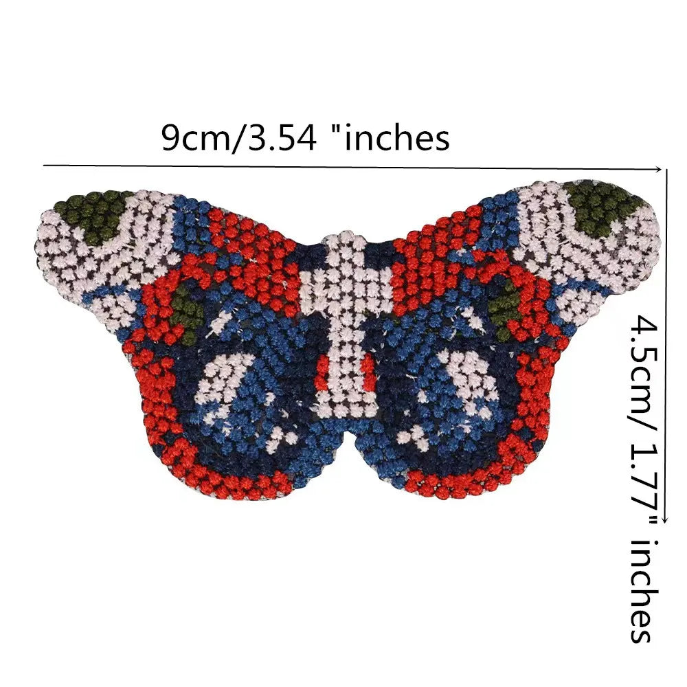 Butterfly Ladybug Patch Sewing on Applique Patches Badges for Clothes