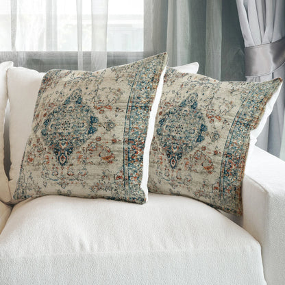 2pcs/Set Retro Bohemian Ethnic Stylish Pillowcase Cushion Cover Sofa Home Decor 45x45