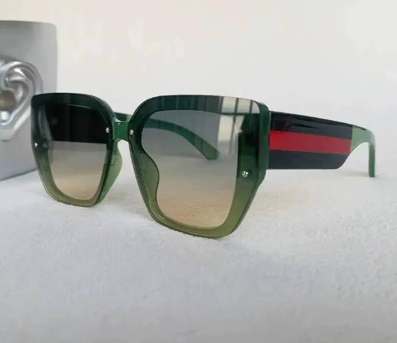 Men Women Mix Color Retro Designer Concave Shape UV400 Eyewear Sunglasses