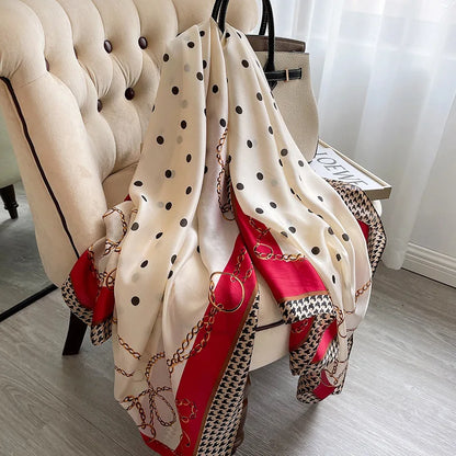 180X90cm Women Four Seasons Bandanna Designs Square Wrap Shawl Scarf Scarves kgL8
