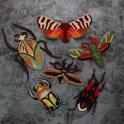 Butterfly Ladybug Patch Sewing on Applique Patches Badges for Clothes
