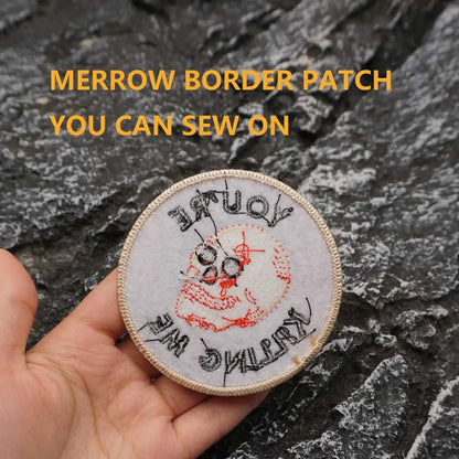 YOU'RE KILLING ME Embroidered Patch Iron-On Sewing Clothes Patches Applique