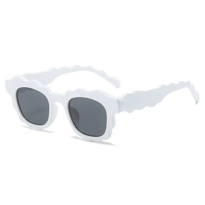 Men Women Retro Punk Shades UV400 Square Sunglasses Glasses