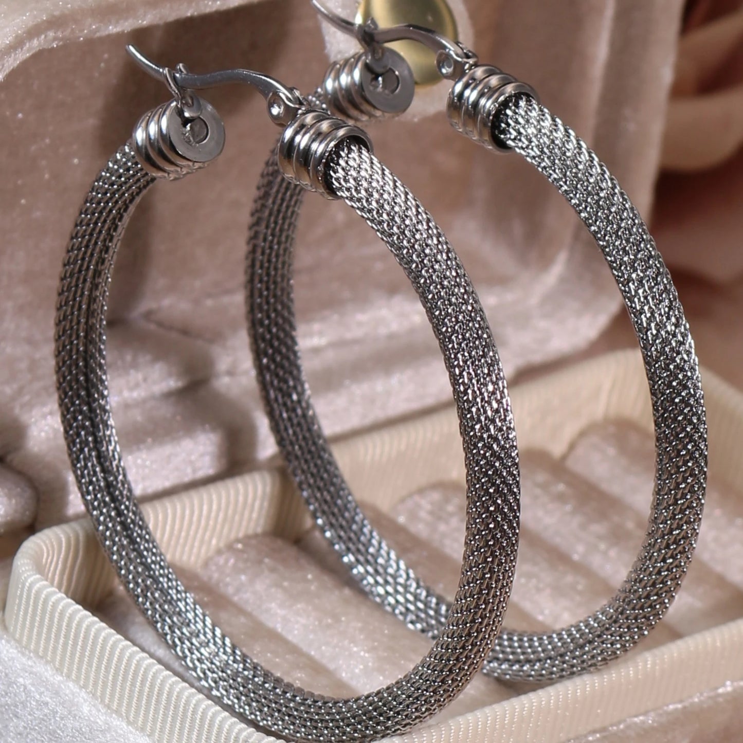 Fashionable 18K Gold-Plated Stainless Steel Women's Earrings Gifts