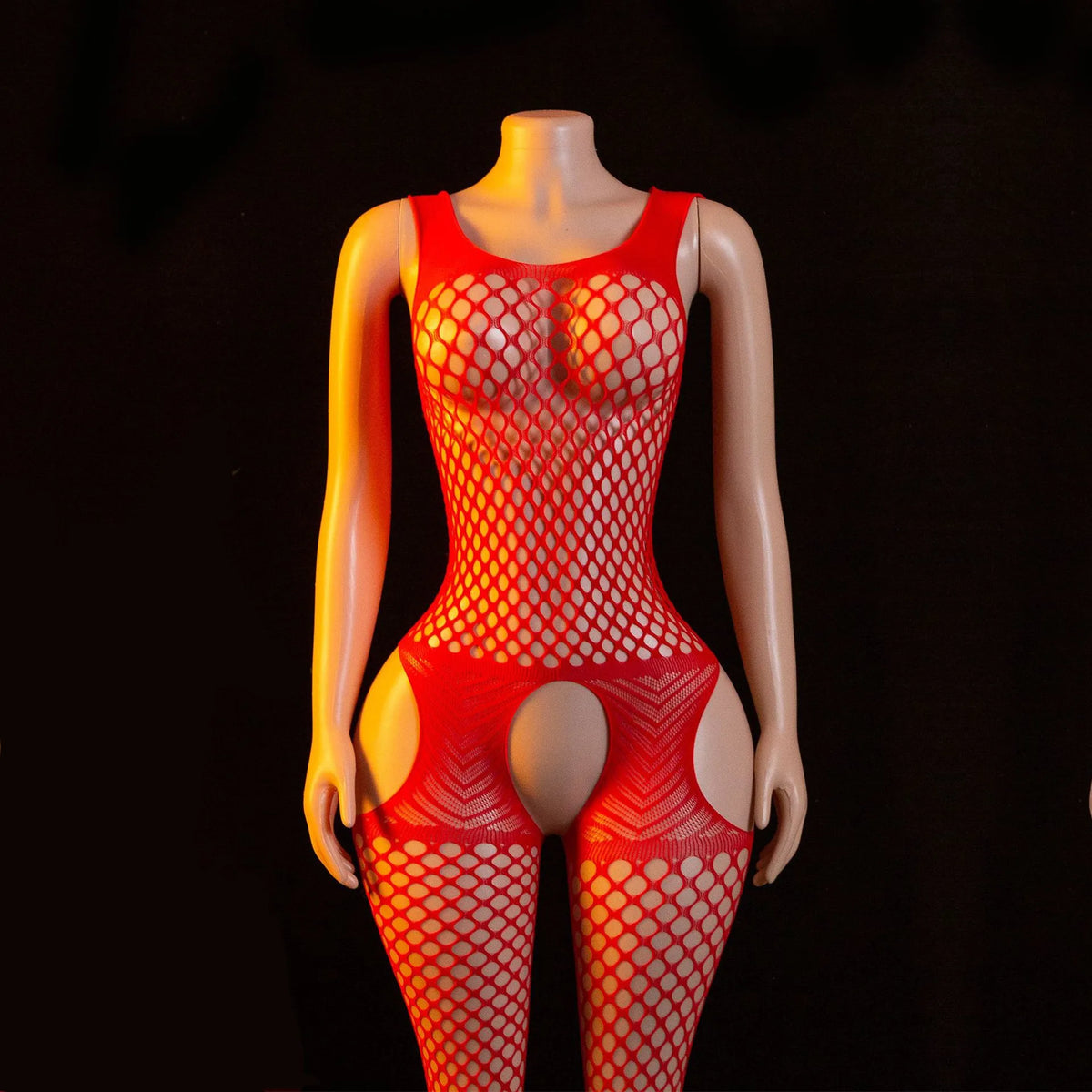 Sexy Open Crotch Bodystockings Fishnet Underwear Transparent Bodysuit Catsuit Cosplay Lingerie