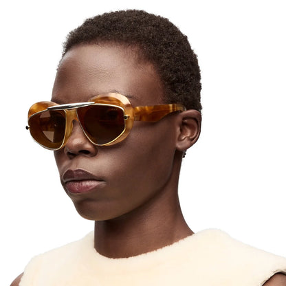 Men Women y2K Hip Hop Punk Oval Designer Square UV400 Glassess Sunglasses