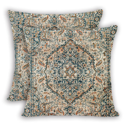 2pcs/Set Retro Bohemian Ethnic Stylish Pillowcase Cushion Cover Sofa Home Decor 45x45