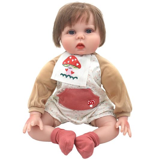 55cm Toys Wears Dress Sets 22 Inch Reborn Baby Doll Clothes