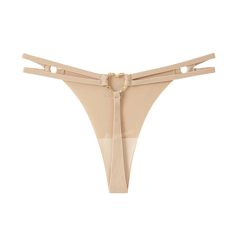 Women Hollow Out Briefs G-String Panties Thong Lace Underwear Low Waist Lingerie