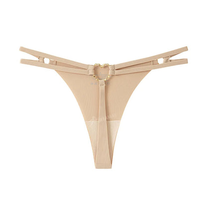 Women Hollow Out Briefs G-String Panties Thong Lace Underwear Low Waist Lingerie