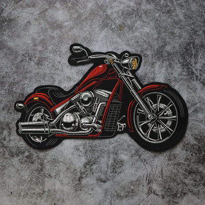 Independent Biker Rider Embroidery Patch Appliques Iron on Patches Badge Clothes Sewing
