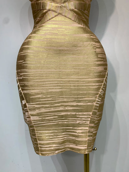 Sexy Deep V Neck Bandage Bodycon Mini Celebrity Elegant Evening Party Dress