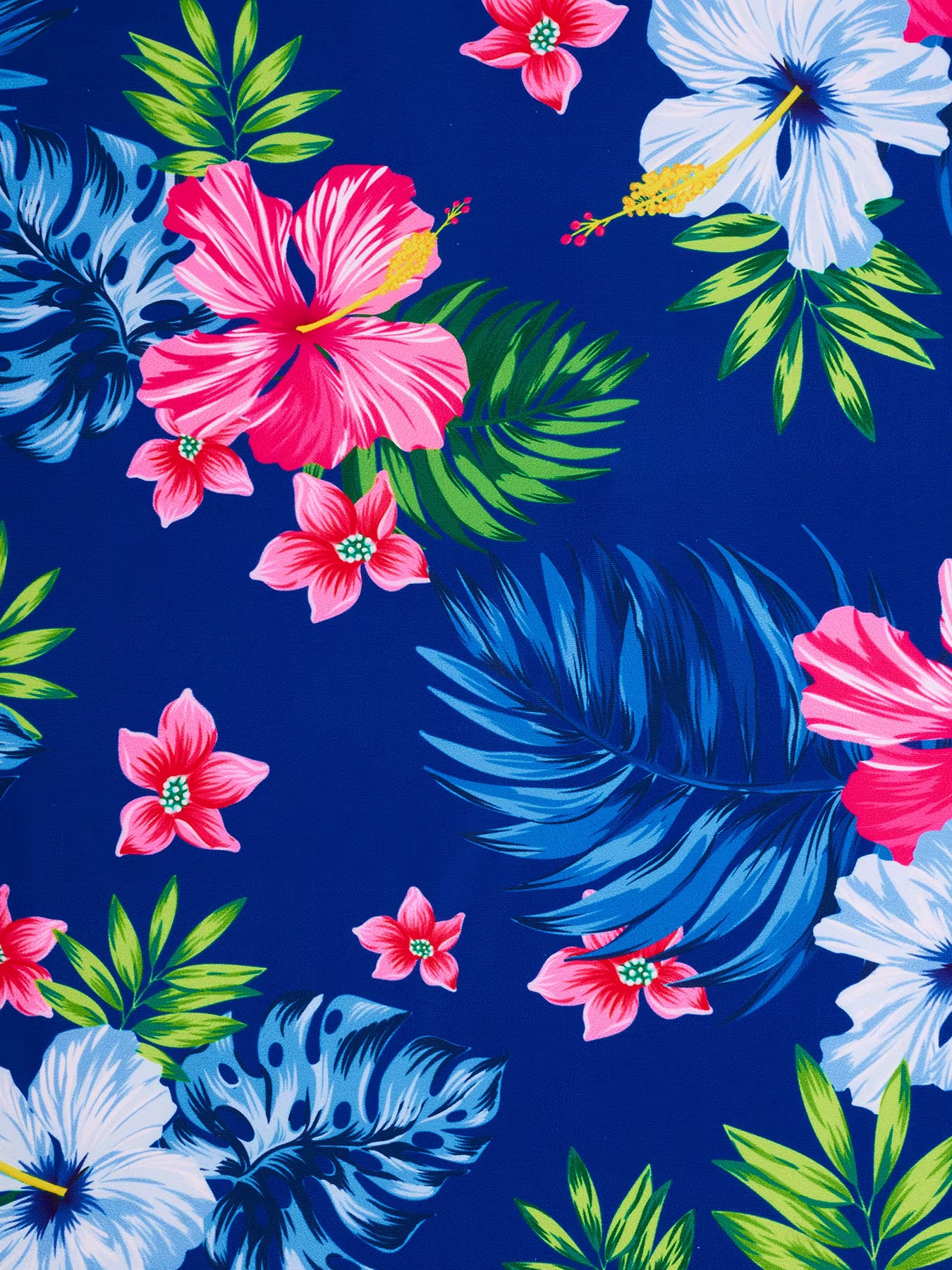 Girls Kids One-Piece Long Sleeve Plants Print Beach Boyleg Shorts Design Swimsuit