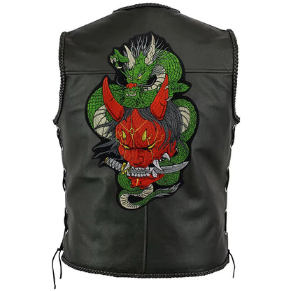Embroidery Dragon Patch Appliques Iron on Patches Badge Clothes Sewing