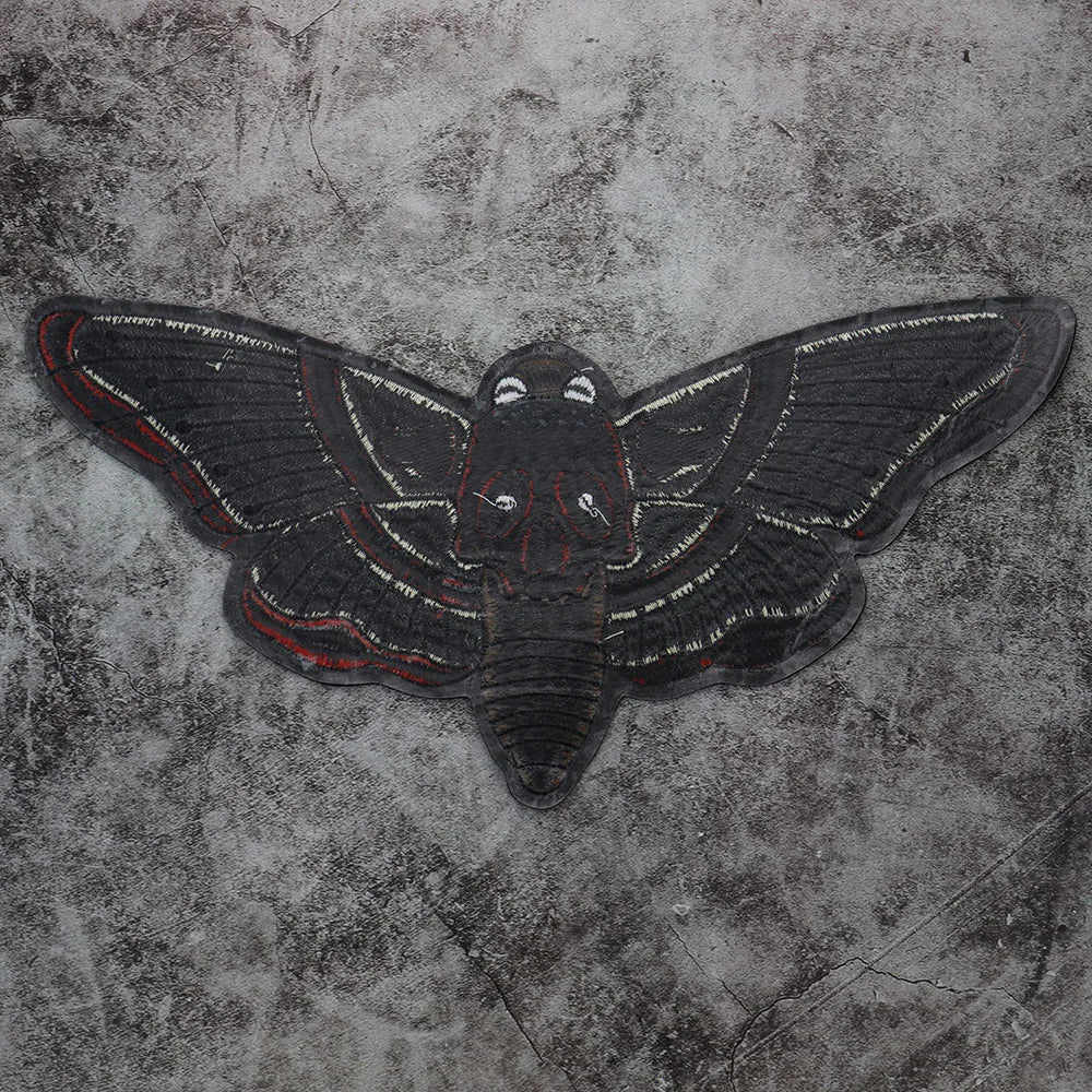 Animal Embroidered Red Butterfly Patch Appliques Iron on Patches Badge Clothes Sewing