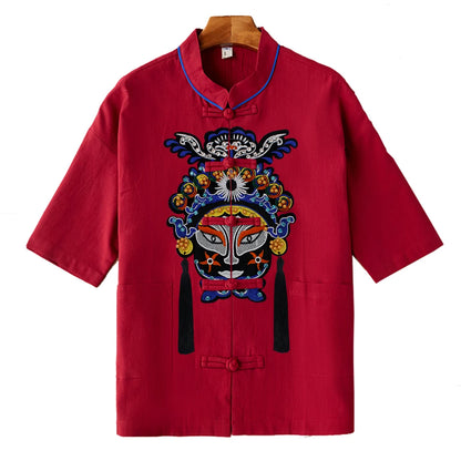 Embroidery Cartoon figure Opera characters embroidered applique Peking beaded Patches Patch by sewing