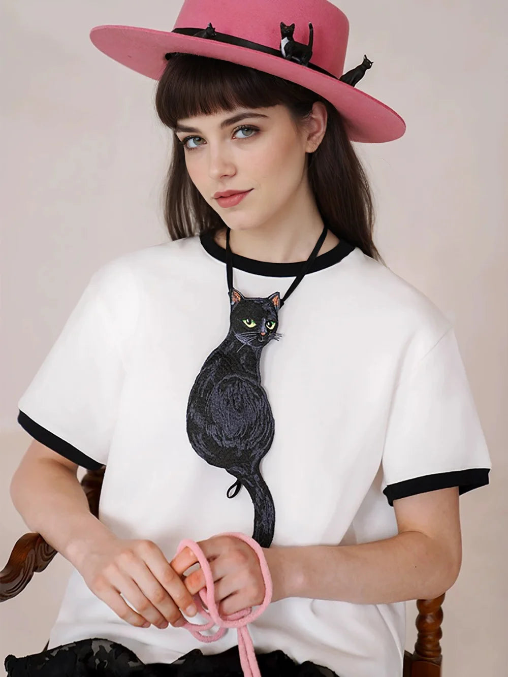 Embroidery Animal Fox Cat Patch Sewing Patches Clothes Stickers Garment