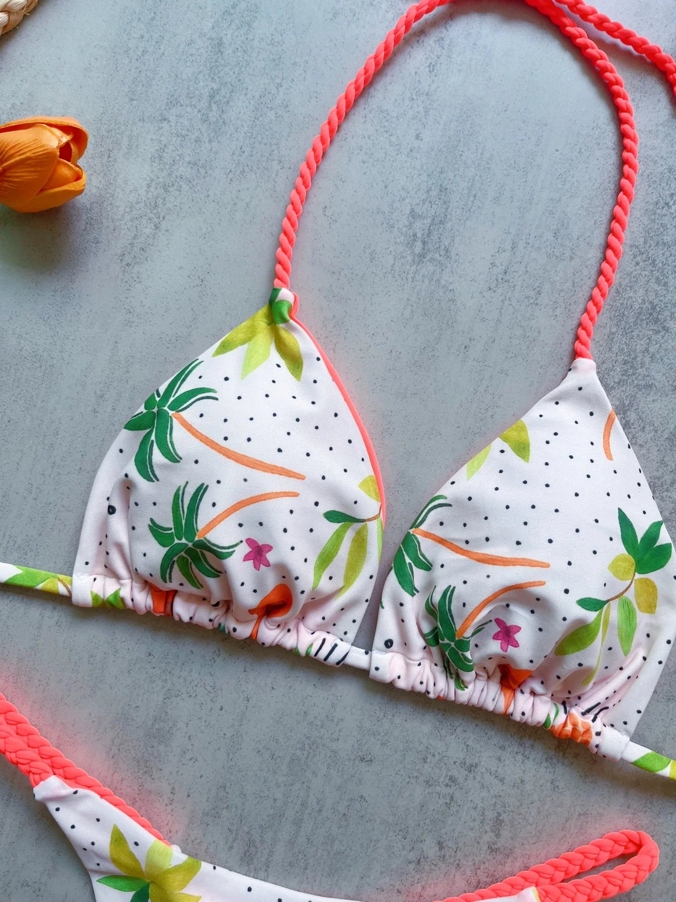 Sexy Floral Bikini Push Up Brazilian Bathing Beachwear 2 Piece Swimwear Suits