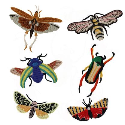 Butterfly Ladybug Patch Sewing on Applique Patches Badges for Clothes