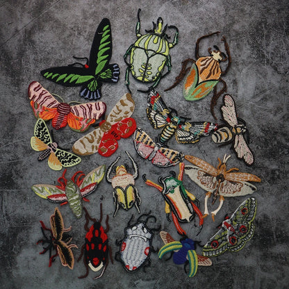 Butterfly Ladybug Patch Sewing on Applique Patches Badges for Clothes