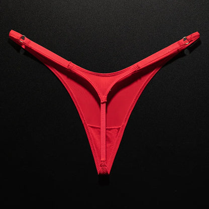 Women Ice Slik Low Waist G-String Leopard Flower Panties Briefs Thong T-back Underwear Lingerie