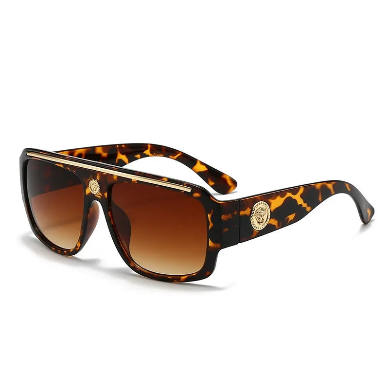 Women Designer Men Women Oversized Vintage Punk Shades Driving Glasses