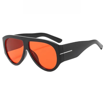 Y2K Women Men Vintage Fashion Designer Cat Eyes Oversized Sunglasses Glasses