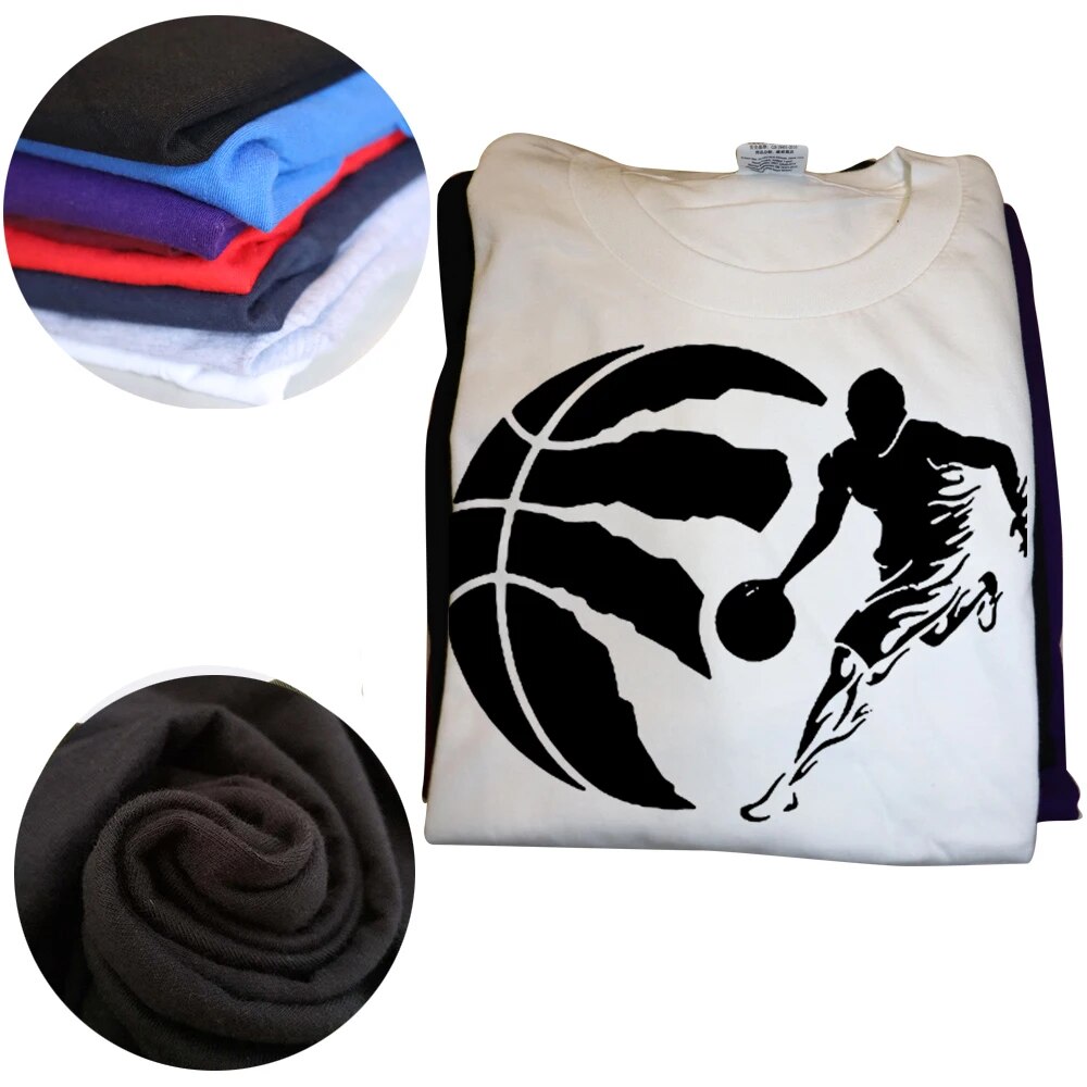 Men Hip Hop Basketball Baller Cotton Short Sleeve Funny Printed T-shirt Cool Tees