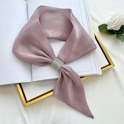 Women Fashion Small Silk Scarf Bandana Wrap Shawl Scarves