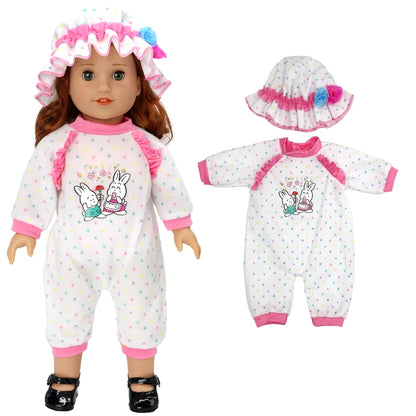 Doll Clothes Costume 18 Inch Girl Baby Children Gifts Toys Outfit