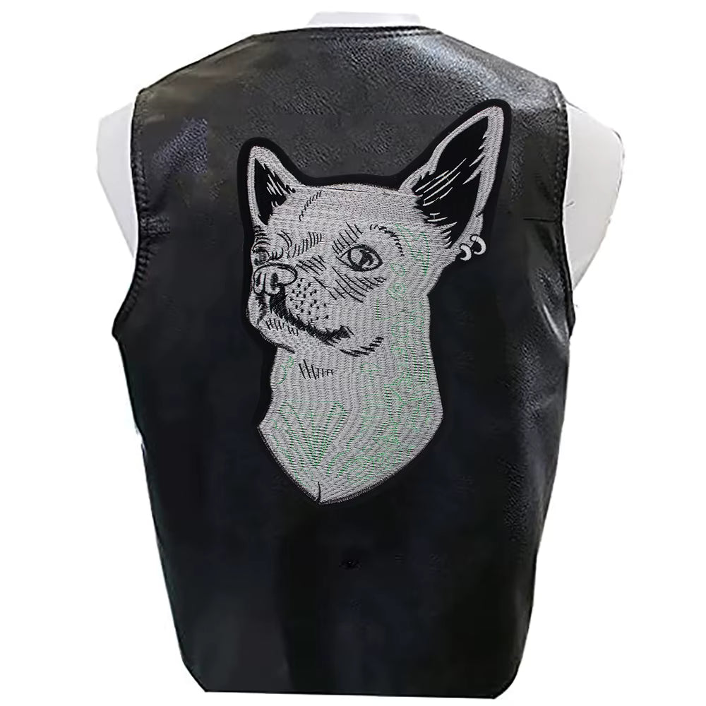 Embroidery Toad Crow Foxes Dog Animal Patch Appliques Iron on Patches Badge Clothes Sewing
