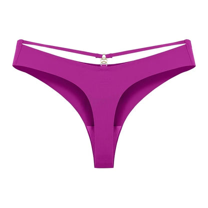 Women Hollow Out G-String Briefs Thong Lace Underwear Thin Low Waist Panties