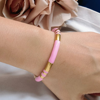 Waterproof High-end Enamel Open Retro Fashion Delicate Bangle Bracelet