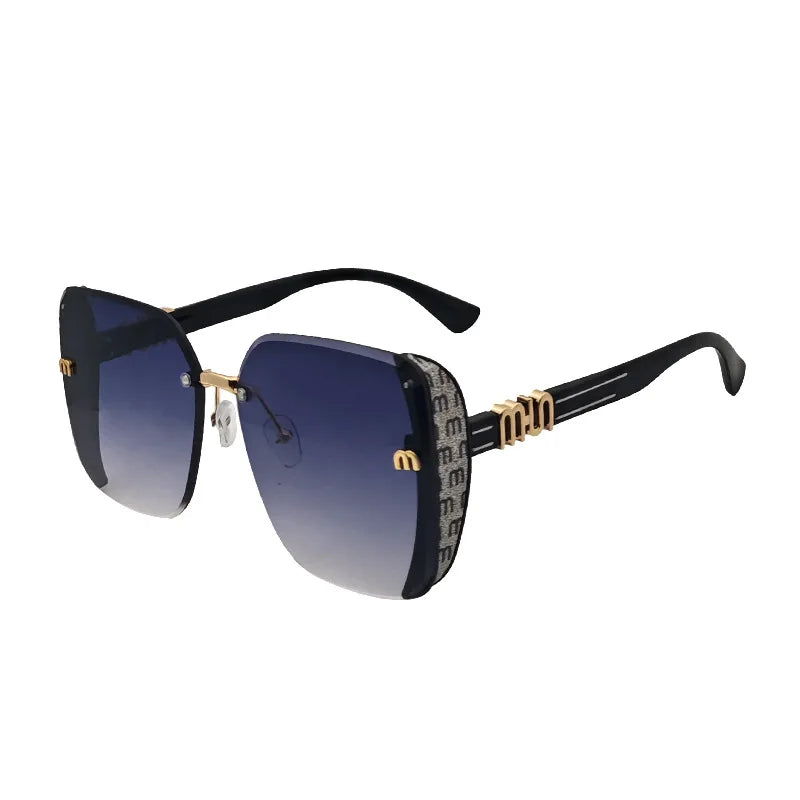 Women Vintage Driving Square Sunglasses Eyeglasses